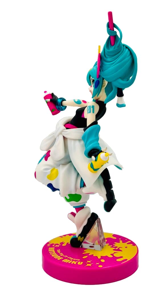 Thunder Tech Hatsune Miku Trio-Try-iT – Paint Girl Ver. Figure | Colorful Anime Collectible
