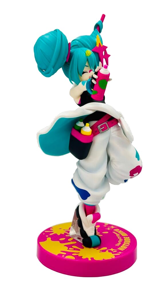 Thunder Tech Hatsune Miku Trio-Try-iT – Paint Girl Ver. Figure | Colorful Anime Collectible