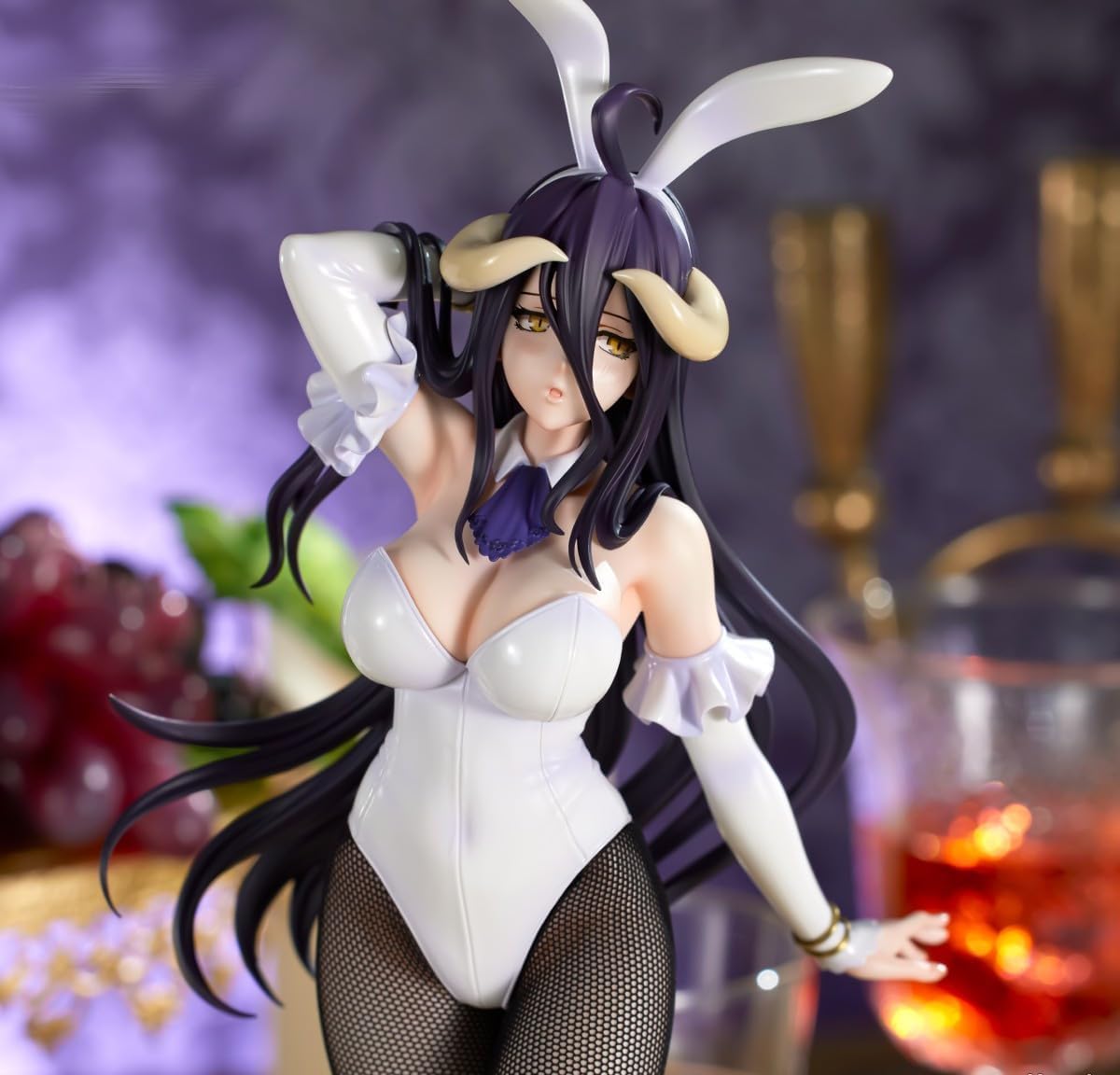 Thunder Tech Overlord Albedo Figure | BiCute Bunnies 11.8 Inch Statue