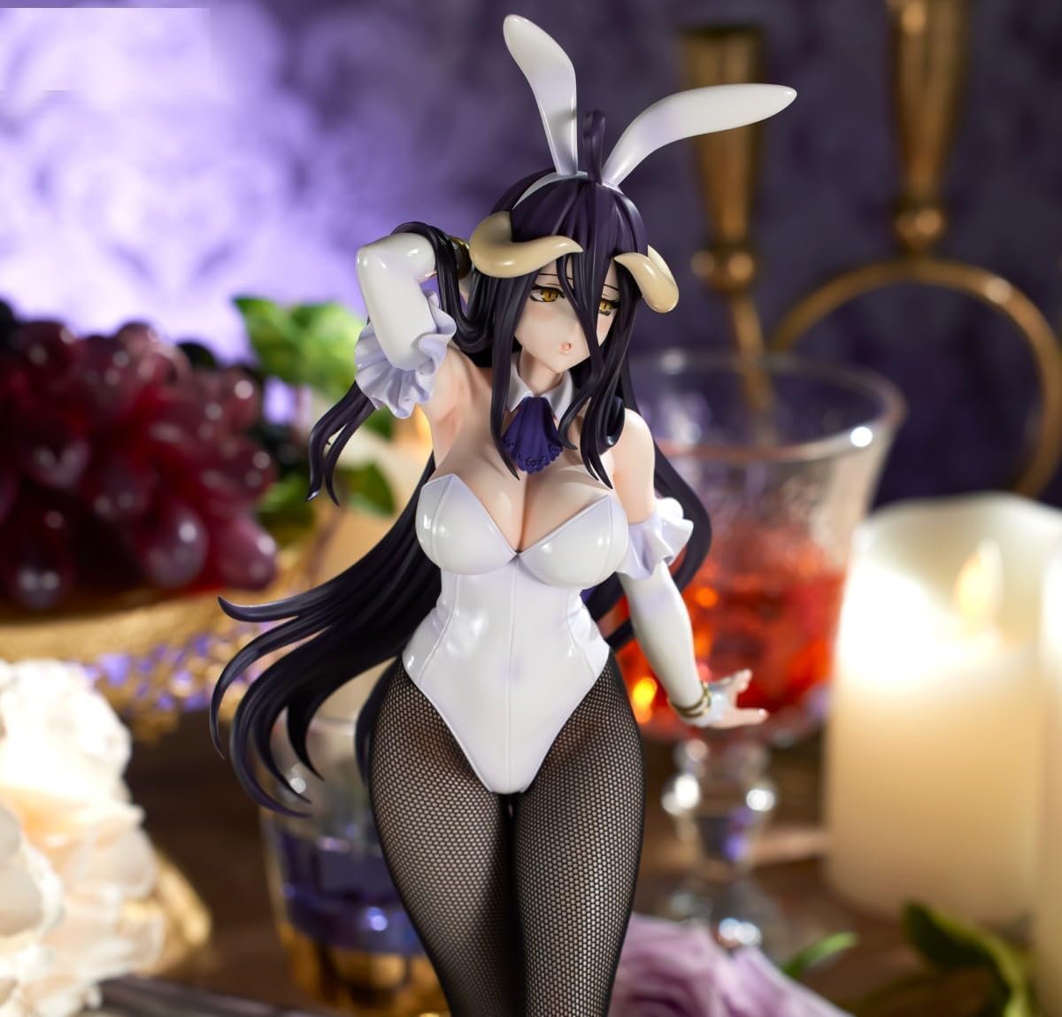Thunder Tech Overlord Albedo Figure | BiCute Bunnies 11.8 Inch Statue