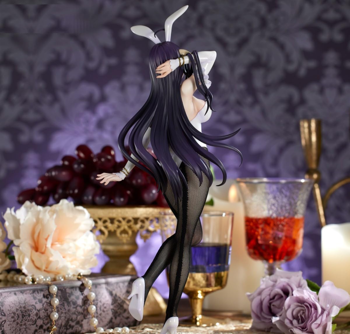 Thunder Tech Overlord Albedo Figure | BiCute Bunnies 11.8 Inch Statue