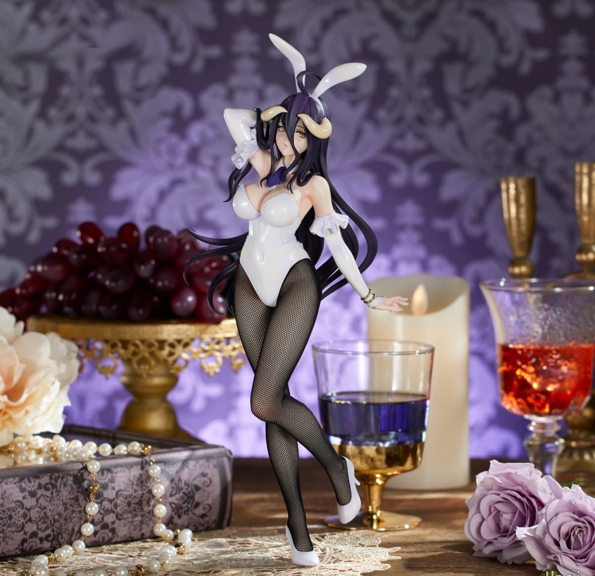 Thunder Tech Overlord Albedo Figure | BiCute Bunnies 11.8 Inch Statue