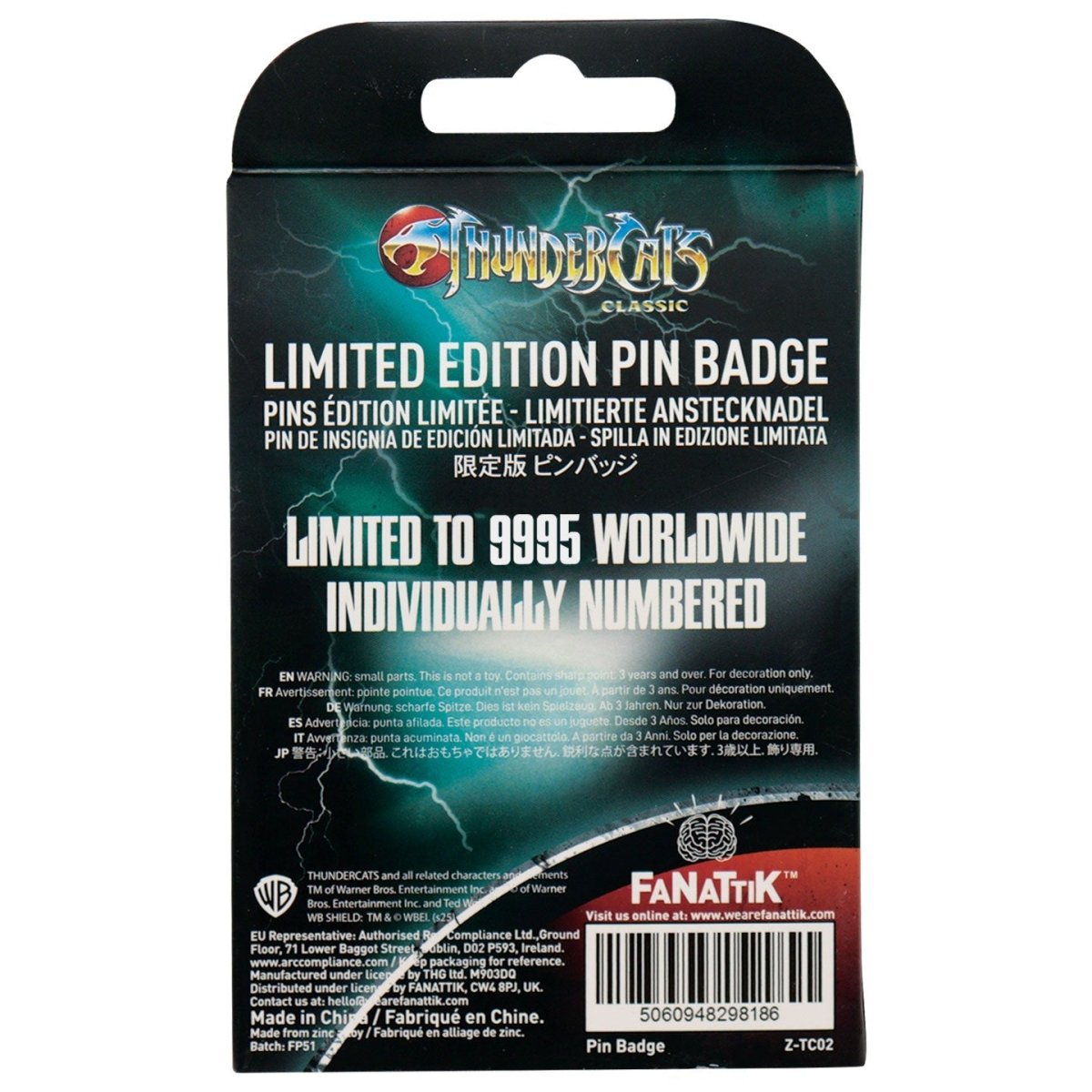 ThunderCats Mumm-Ra Pin Badge Limited Edition