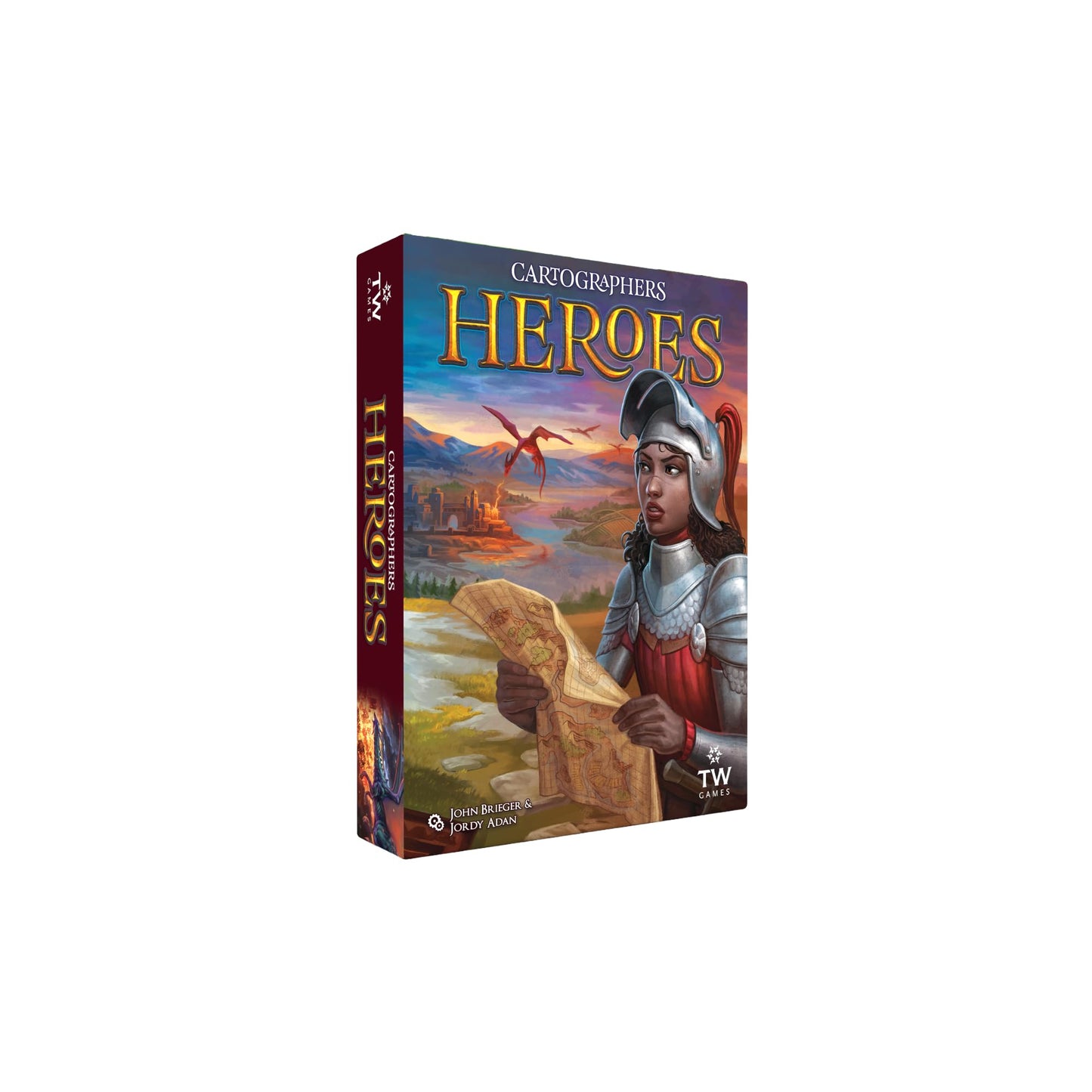 Cartographers Heroes – Standalone Expansion & Core Game | Thunderworks Games