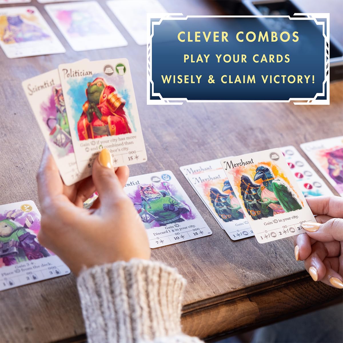 Citizens of The Spark Board Game | Strategy Card-Drafting by Thunderworks Games