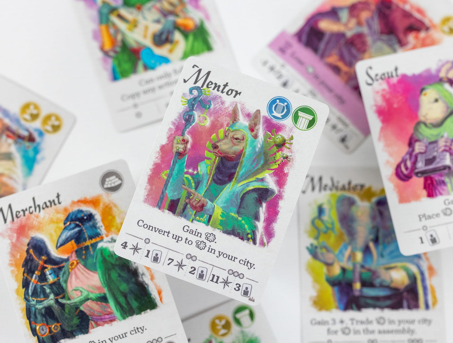 Citizens of The Spark Board Game | Strategy Card-Drafting by Thunderworks Games
