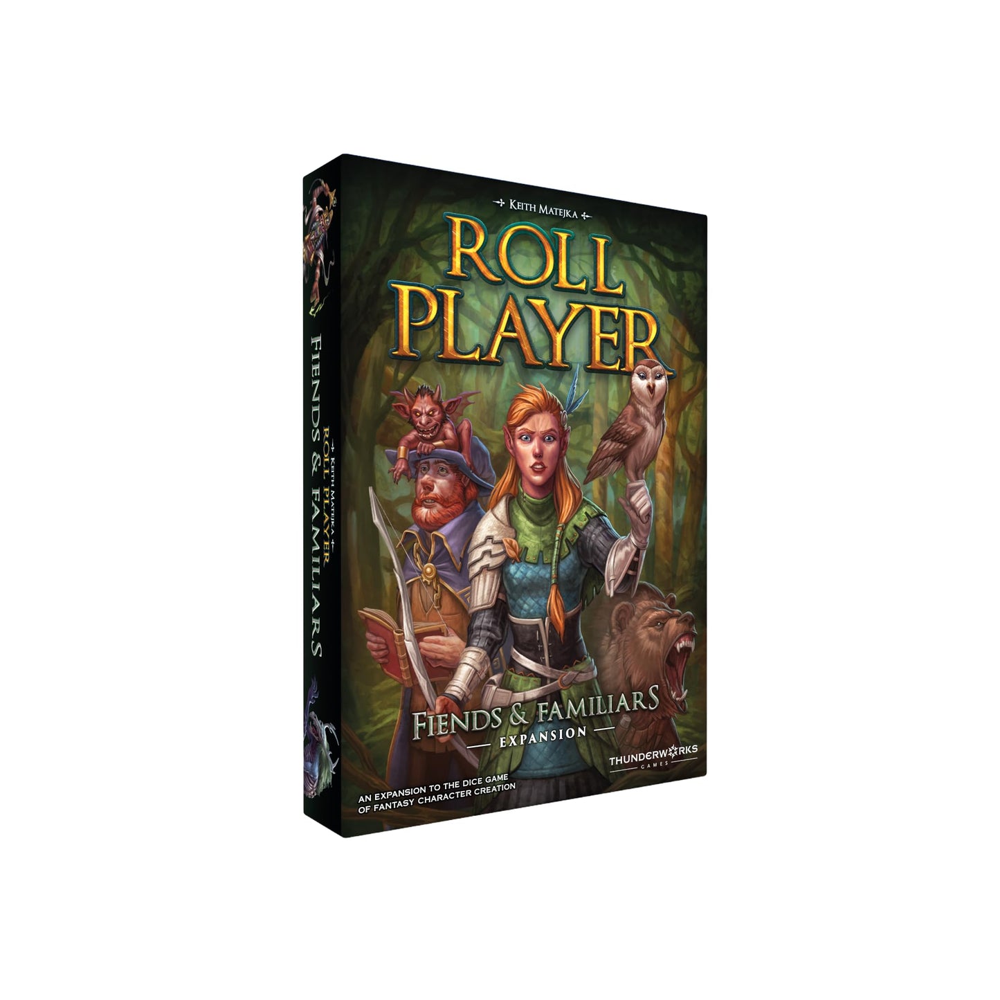 Roll Player: Fiends & Familiars Expansion | 1-4 Players | Thunderworks Games