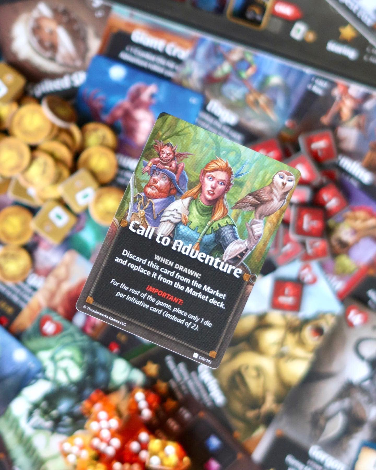 Roll Player: Fiends & Familiars Expansion | 1-4 Players | Thunderworks Games