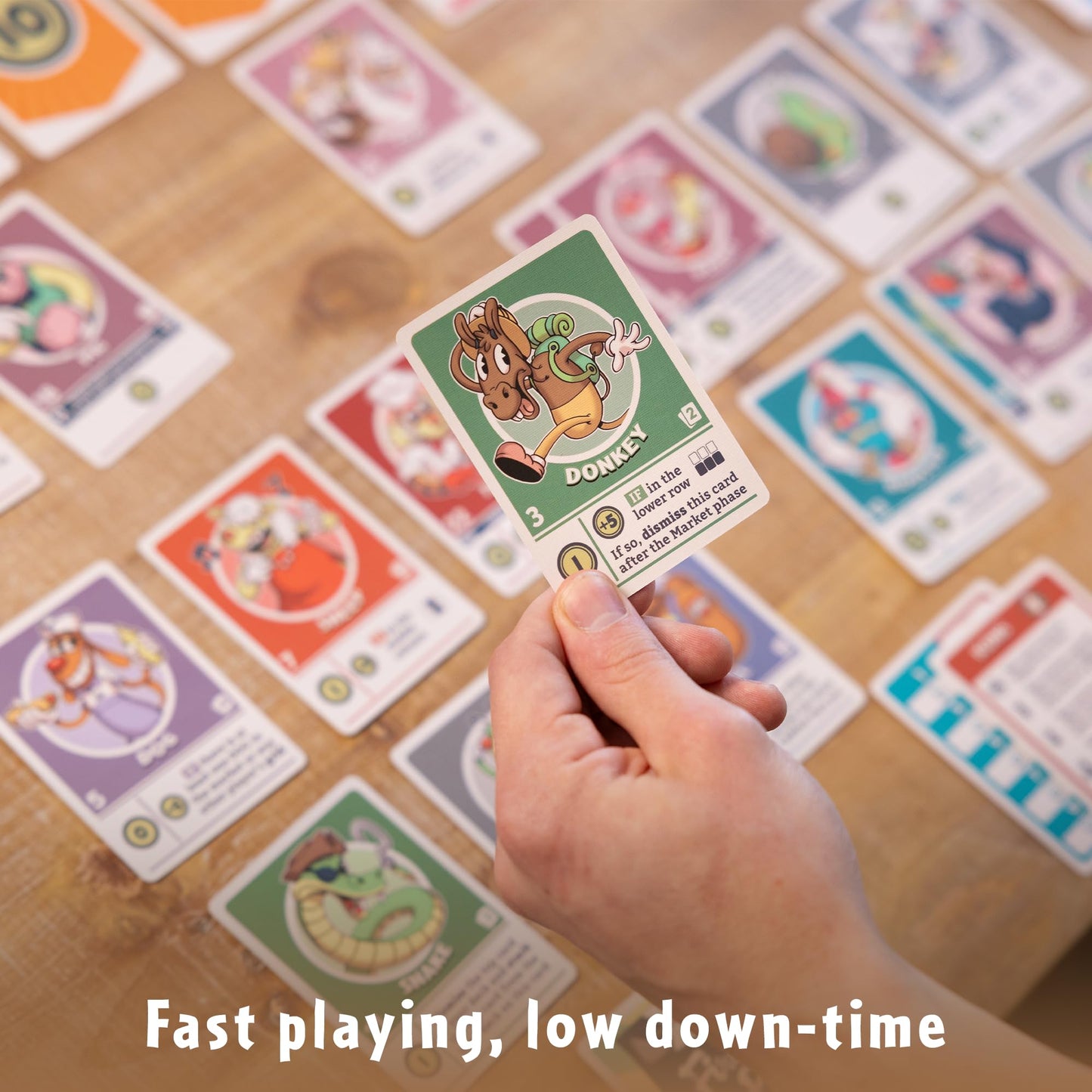 Thunderworks Games: FlipToons — Animated Deck-Building Card Game for 1-4 Players | Portable Family Fun