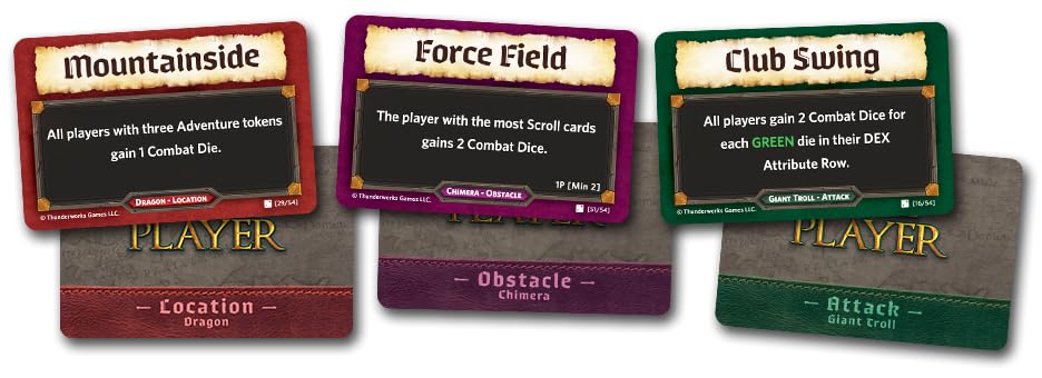 Monsters and Minions Expansion for Roll Player – End-Game Monsters, Fifth Player, 170+ Cards | Thunderworks Games