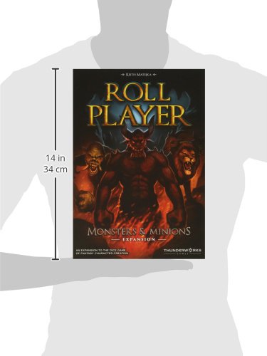 Monsters and Minions Expansion for Roll Player – End-Game Monsters, Fifth Player, 170+ Cards | Thunderworks Games