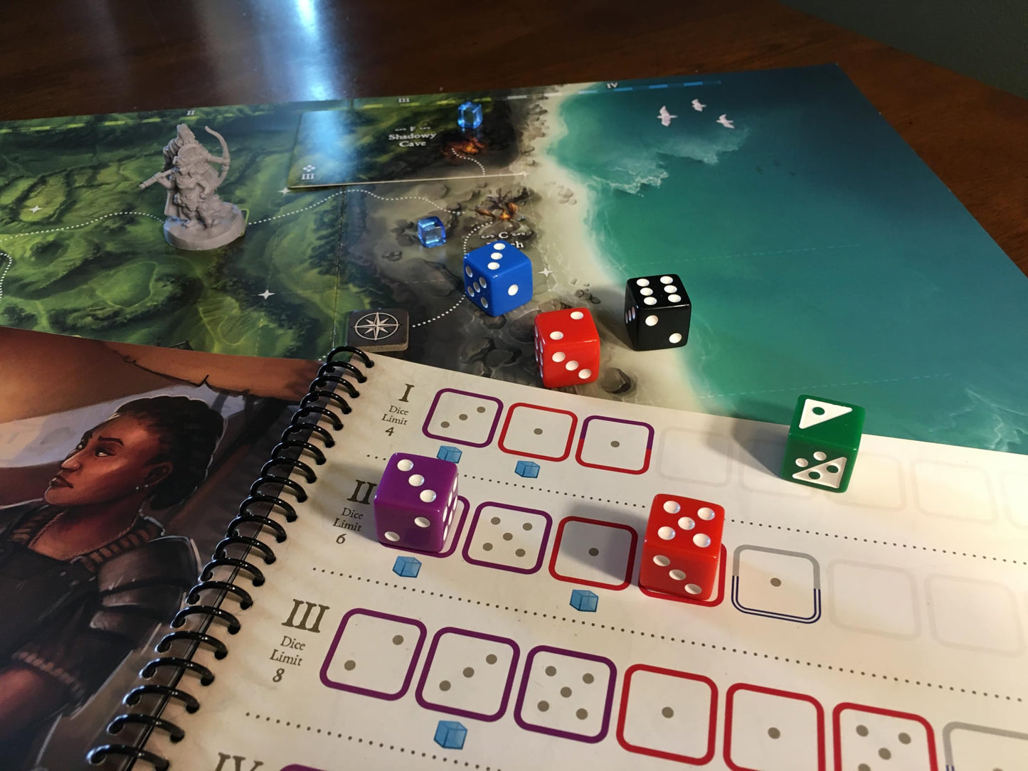 Roll Player Adventures Board Game | Cooperative Storybook Campaign | 1-4 Players | Thunderworks Games