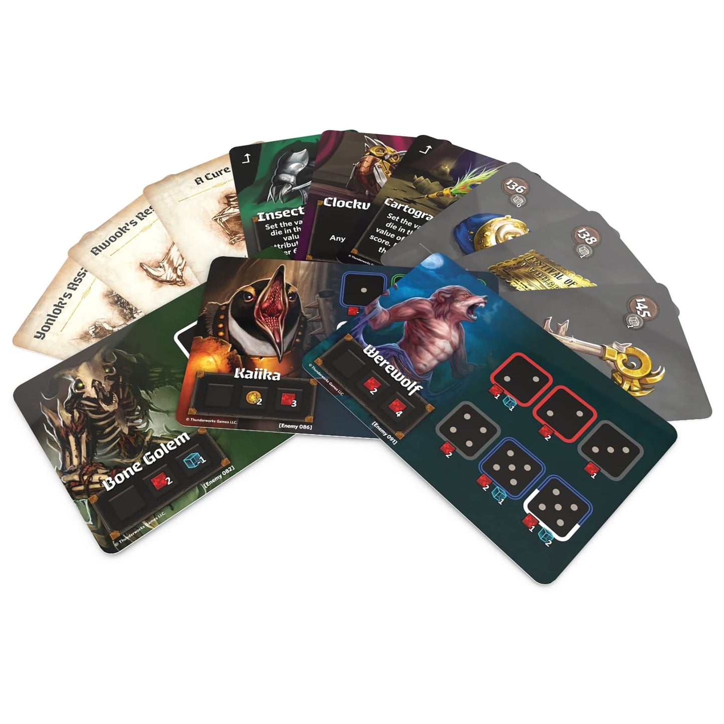 Thunderworks Games Roll Player Adventures: Gulpax's Secret Expansion — Cooperative Narrative Board Game (1–4 players)
