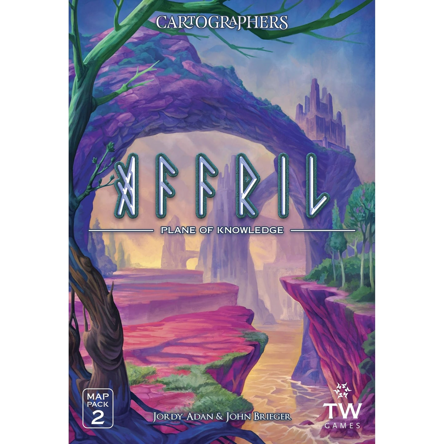Cartographers: Map Pack Collection – Nebblis, Affril & Undercity Expansions | Thunderworks Games