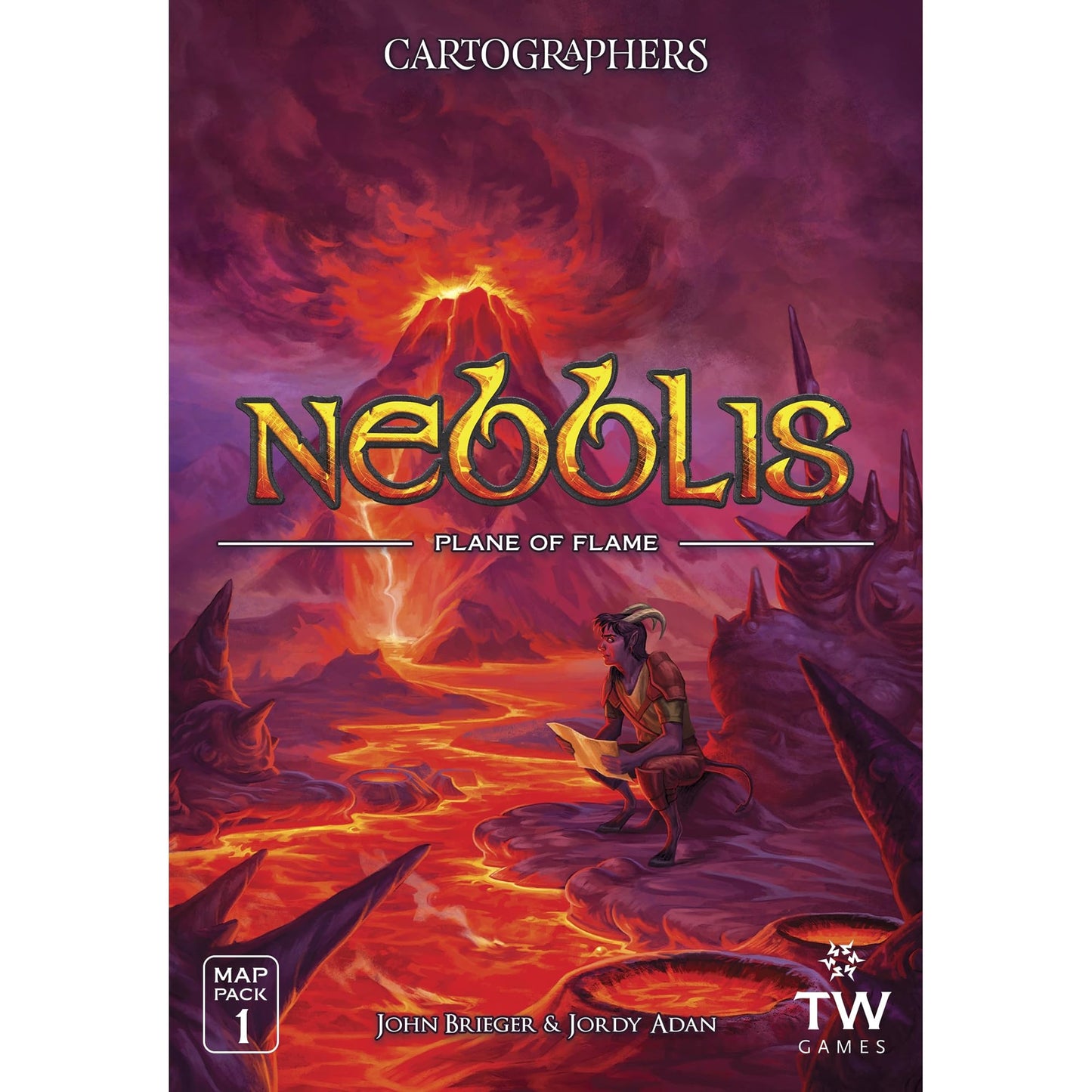 Cartographers: Map Pack Collection – Nebblis, Affril & Undercity Expansions | Thunderworks Games