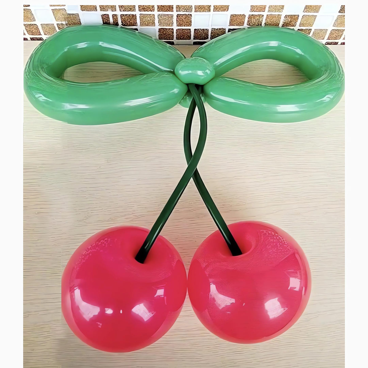 TiAaihion Cherry Balloons Kit – DIY Cherry Balloon Decor for Parties and Valentines