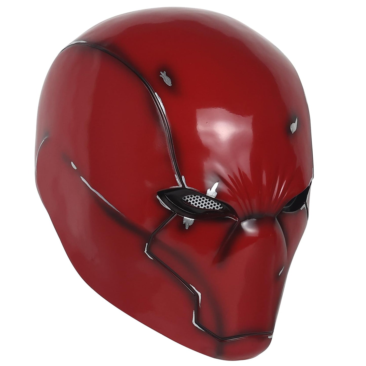 Tiangong Red Hood Helmet – Metallic Finish Deluxe Cosplay Prop, Collector's Edition