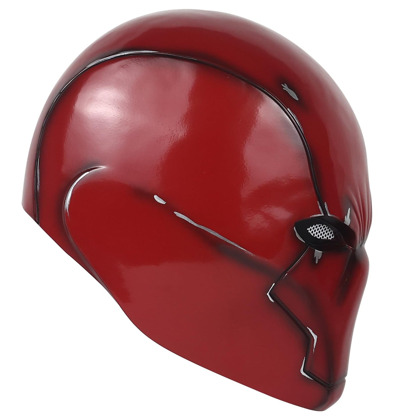Tiangong Red Hood Helmet – Metallic Finish Deluxe Cosplay Prop, Collector's Edition