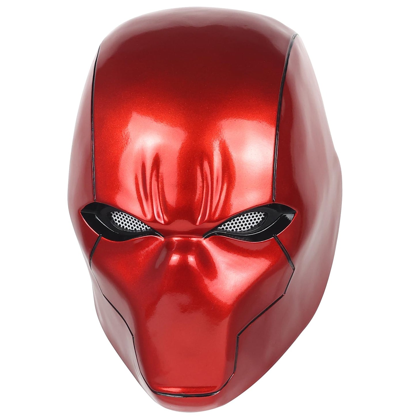 Tiangong Red Hood Helmet - Metallic Finish Deluxe Cosplay Prop (Collector's Edition)