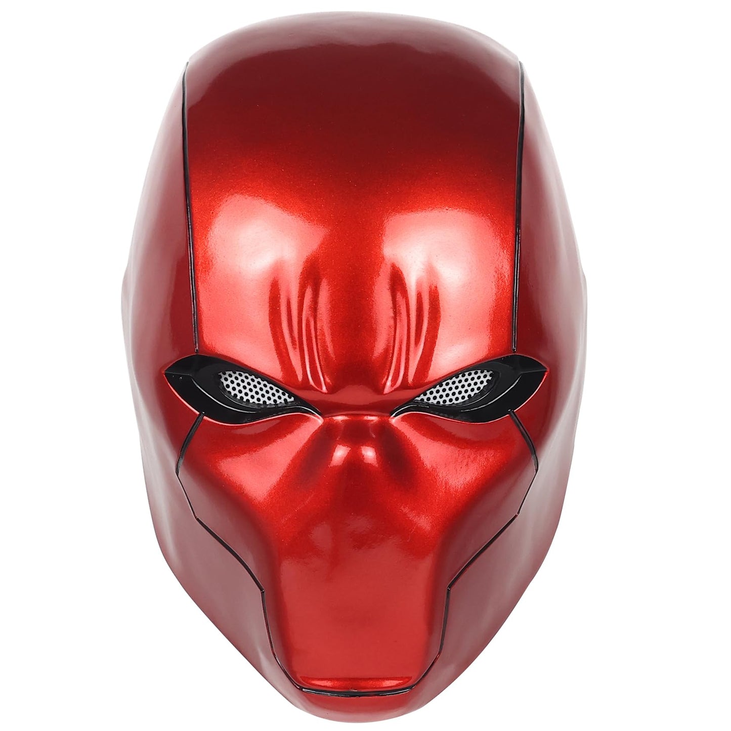 Tiangong Red Hood Helmet - Metallic Finish Deluxe Cosplay Prop (Collector's Edition)