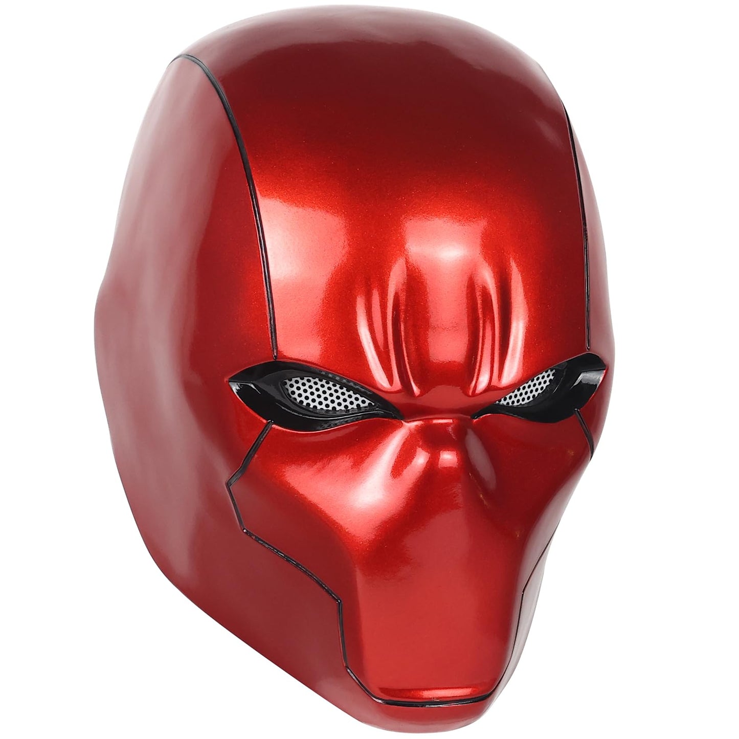 Tiangong Red Hood Helmet - Metallic Finish Deluxe Cosplay Prop (Collector's Edition)
