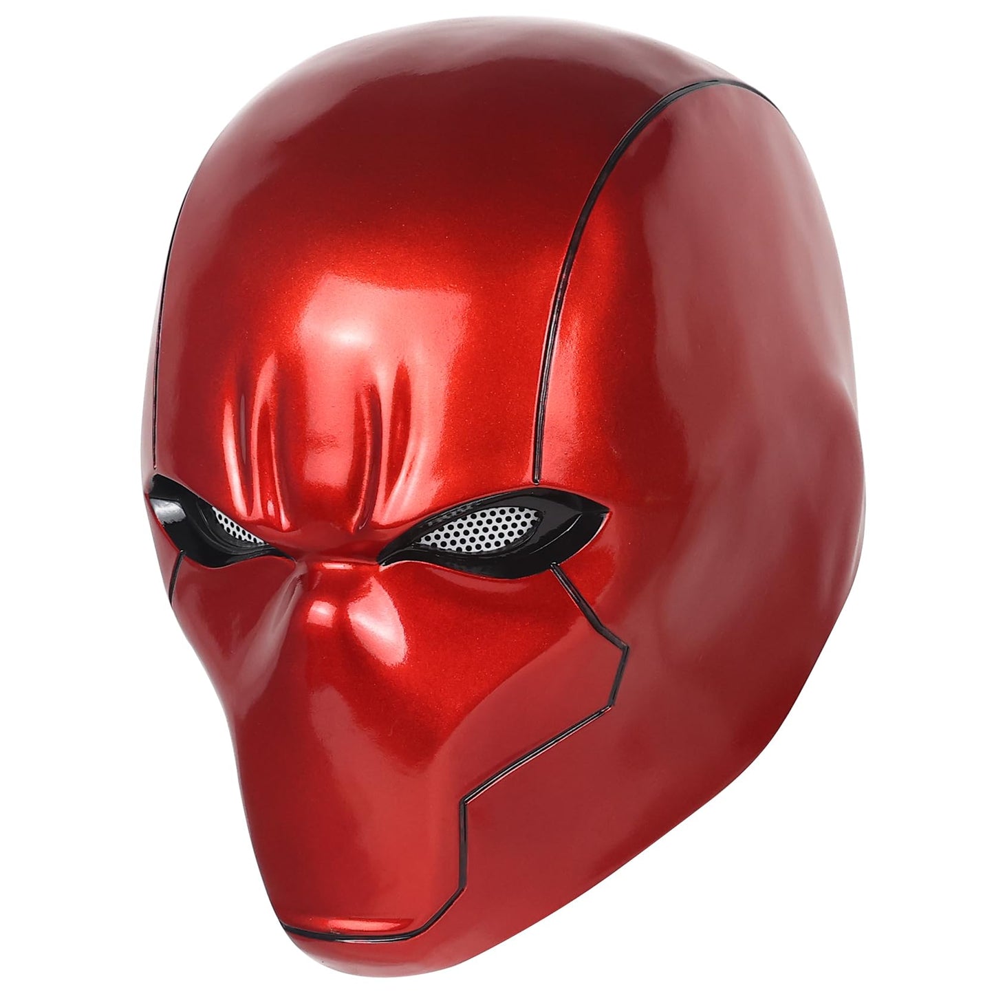 Tiangong Red Hood Helmet - Metallic Finish Deluxe Cosplay Prop (Collector's Edition)