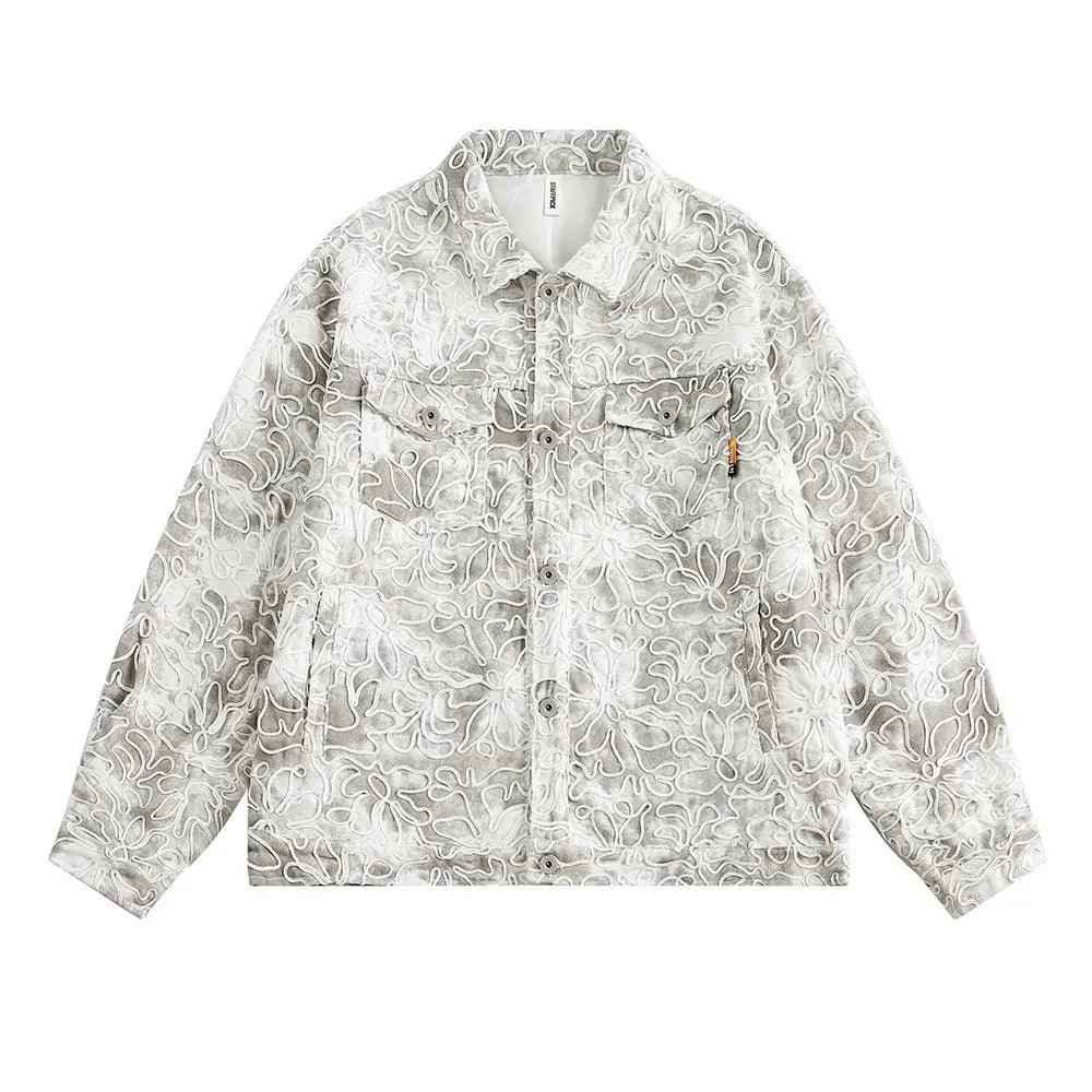 Tie Dye Gradient Street Jacket