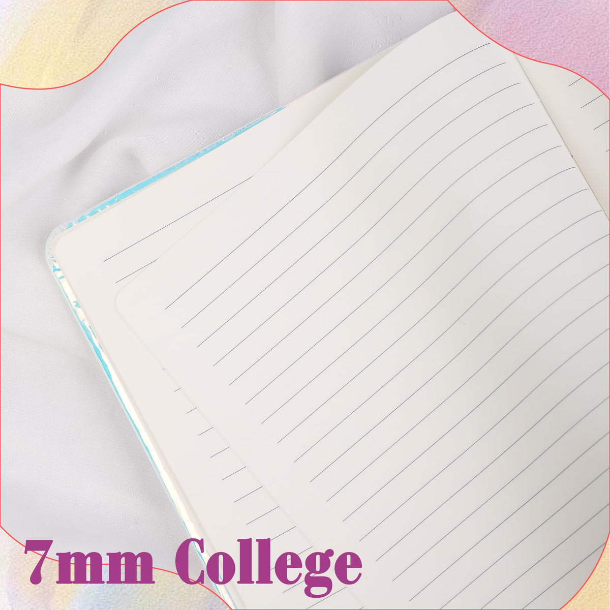 TIEFOSSI Unicorn Glitter Diary for Girls – A5 Fluffy Journal with 160 Pages
