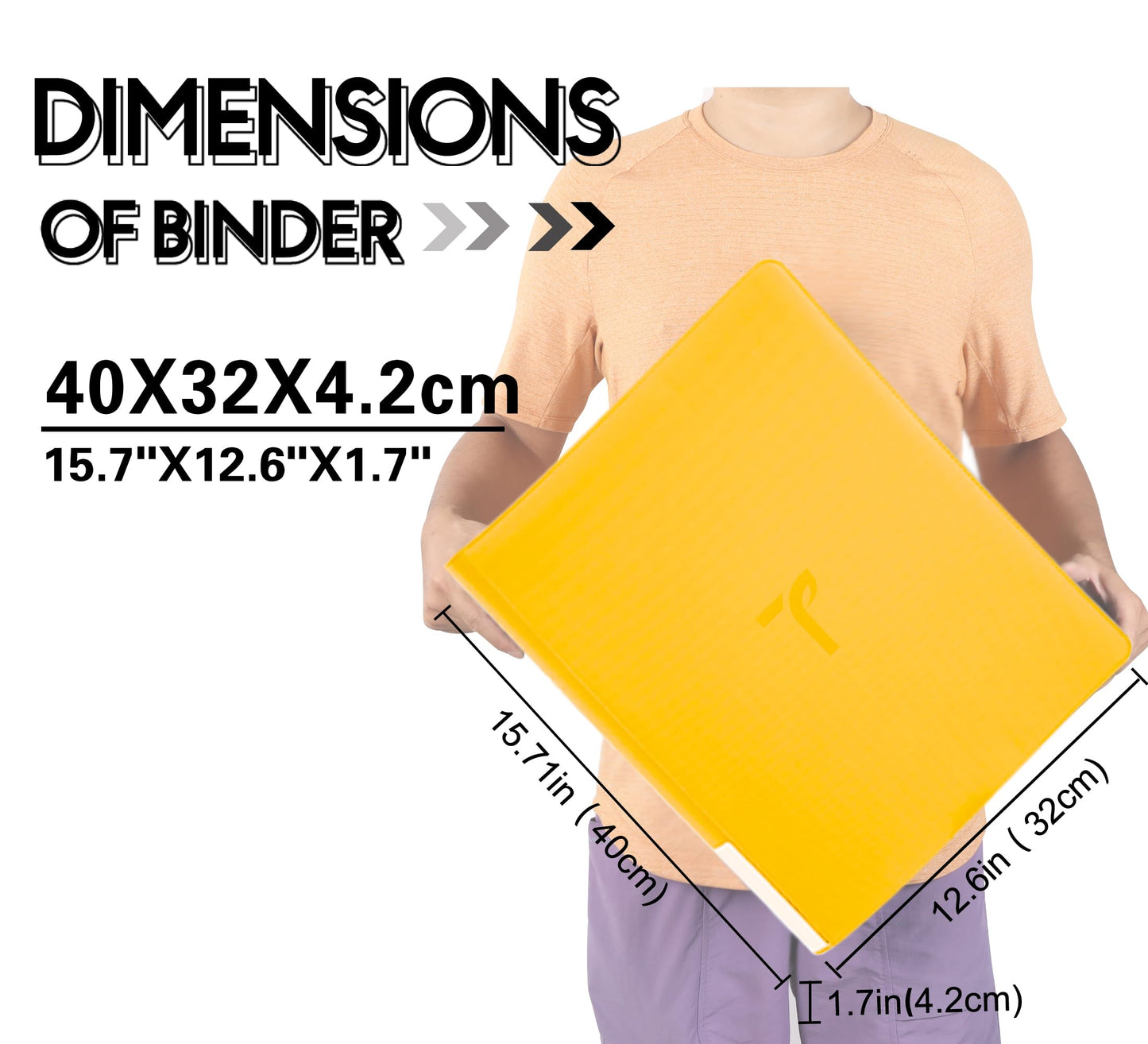 TIFFDADA Top Loader Binder 9-Pocket — Holds 360 Cards, Zippered Side-Loading for 3x4 Top Loaders