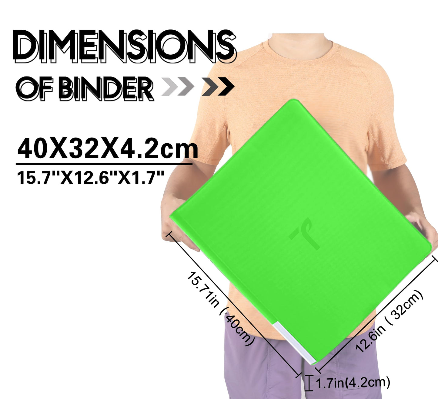 TIFFDADA Top Loader Binder for Cards – 9 Pocket, 360 Card Capacity, Zippered Side-Loading Binder for 3x4 Toploaders