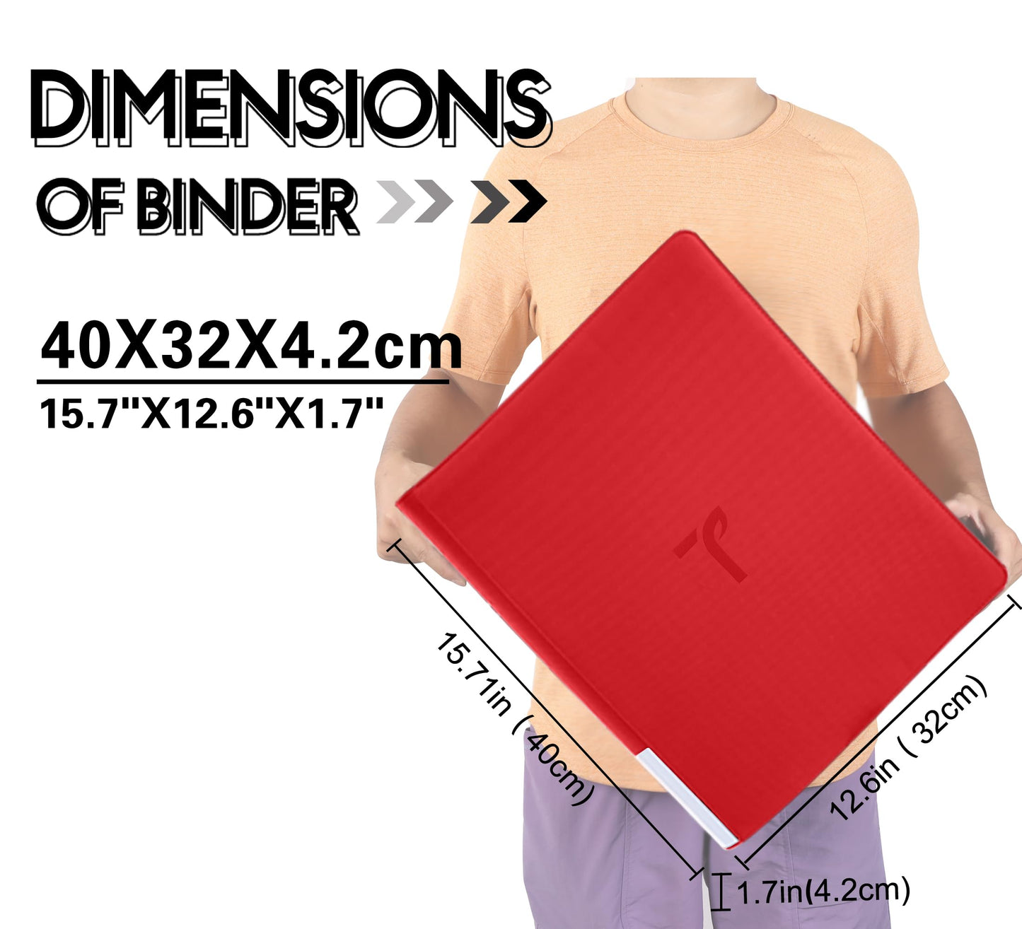 TIFFDADA Top Loader Binder — 360 Cards, 9-Pocket Pages, Zippered Side-Loading for 3x4 Toploaders