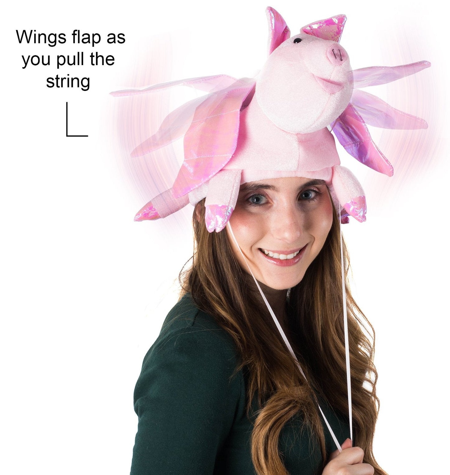 Tigerdoe Farm Animal Moving Ear Hat - 3-Pack for Kids | Dress-Up Hats