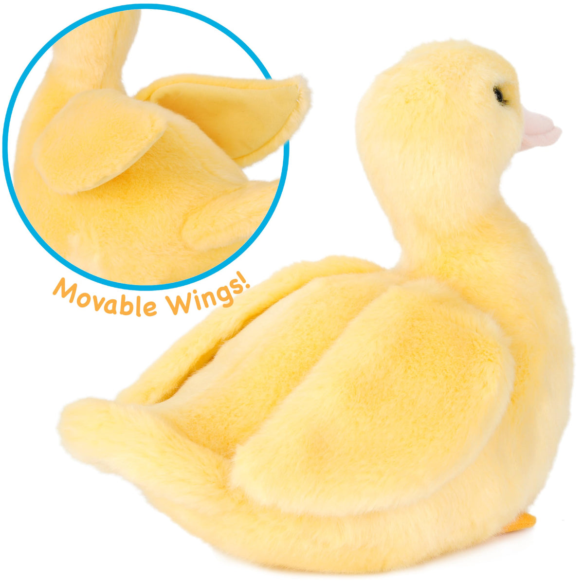 TigerHart Dani The Duckling - 10.5 Inch Plush Duck | Soft Stuffed Animal