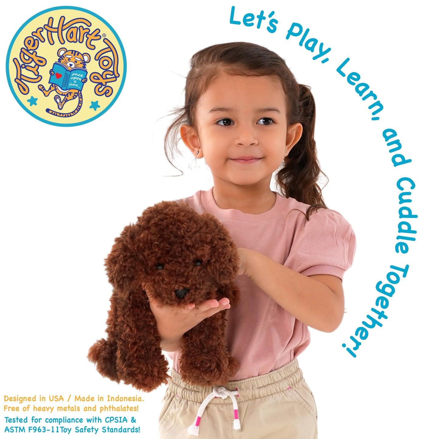 TigerHart Laurel The Labradoodle – 12 Inch Plush Stuffed Animal