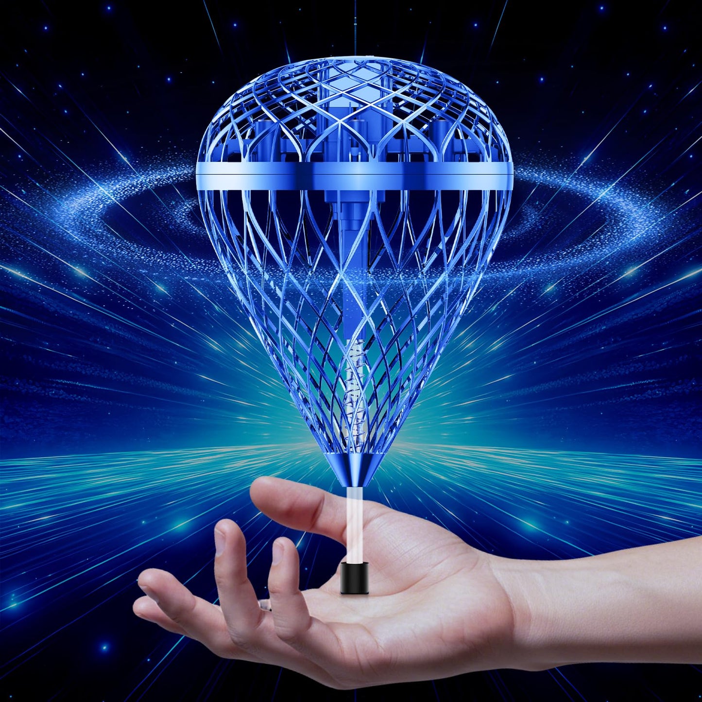 Tikduck 2026 Flying Bouncing Ball — USB Rechargeable, Hand-Controlled Interactive Orb (Indoor & Outdoor)
