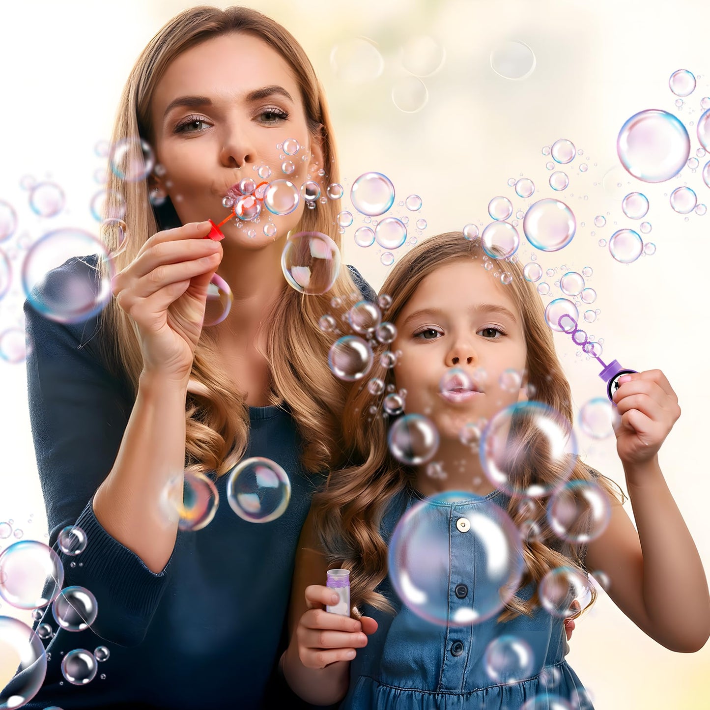 Time4Relax 24Pcs Superhero Bubble Wands – Party Favors for Kids