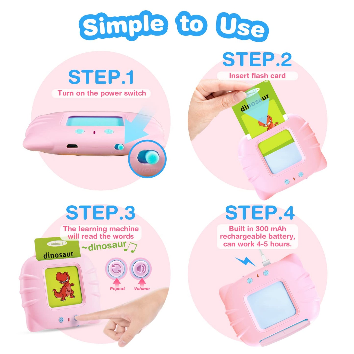 TimingSXD 161 Cards: Bilingual Spanish & English Flash Cards for Kids — ABC, Numbers, Colors, Shapes