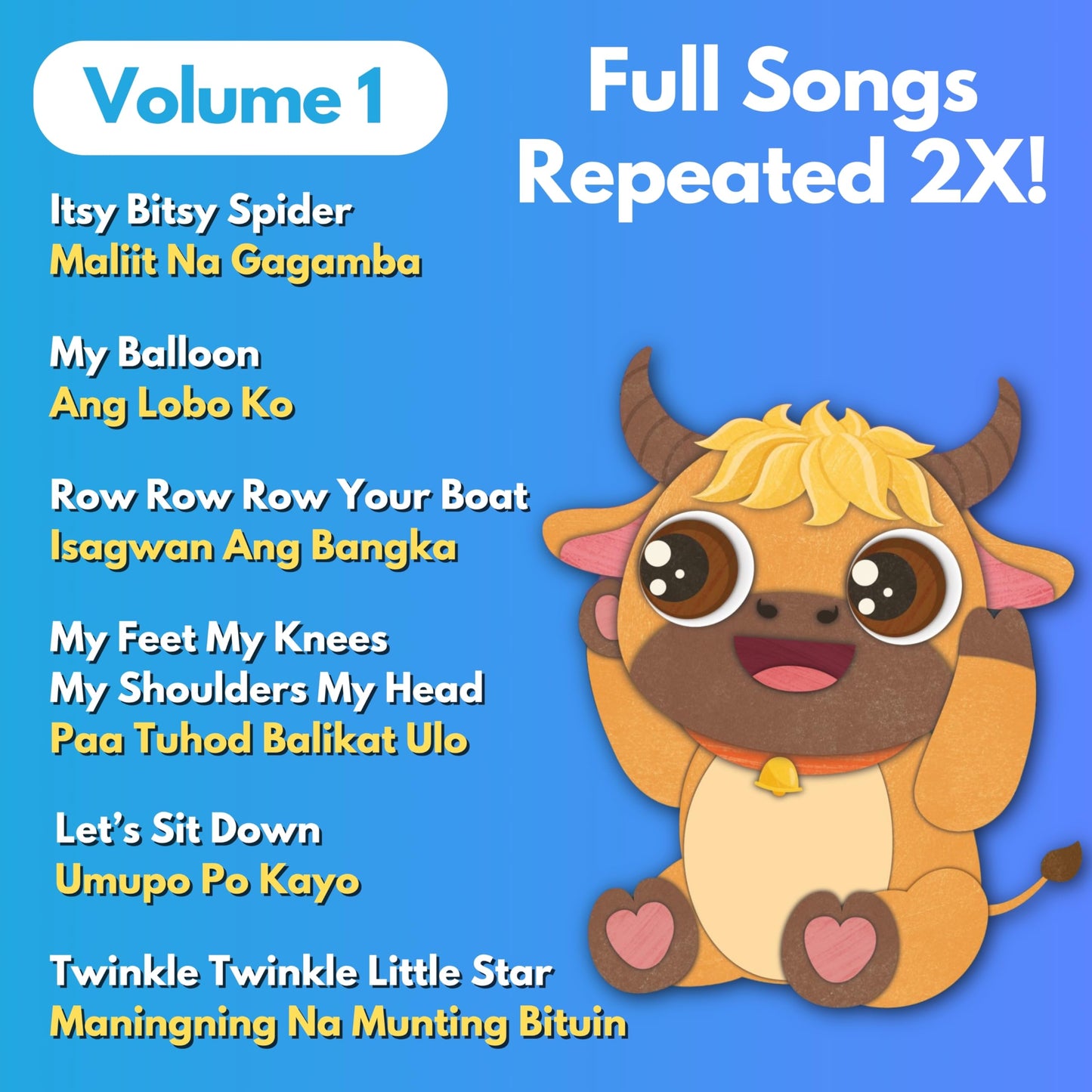 Tagalog Books for Kids Vol. 1 – Tin Tin Learns Tagalog: Songs in Tagalog & English