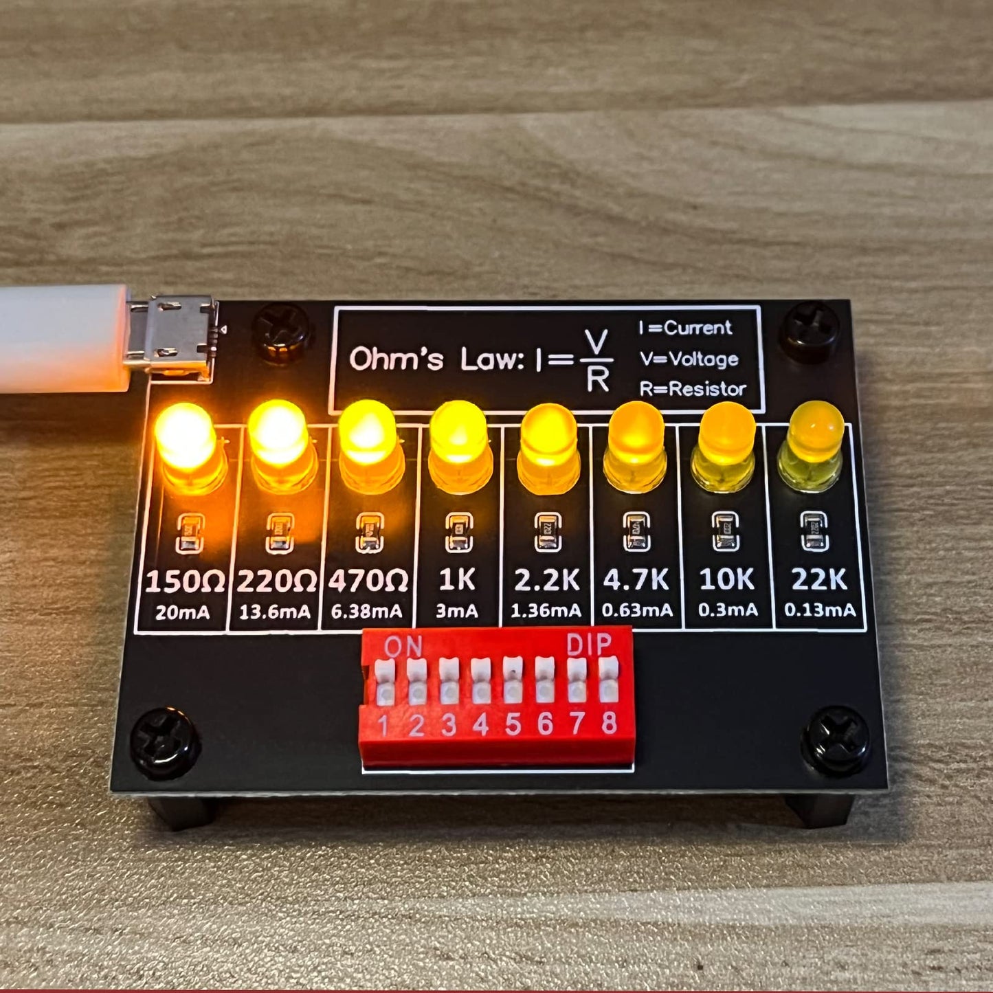 Tingbowie Soldering Practice Kit for Beginners | DIY Electronics Training Board