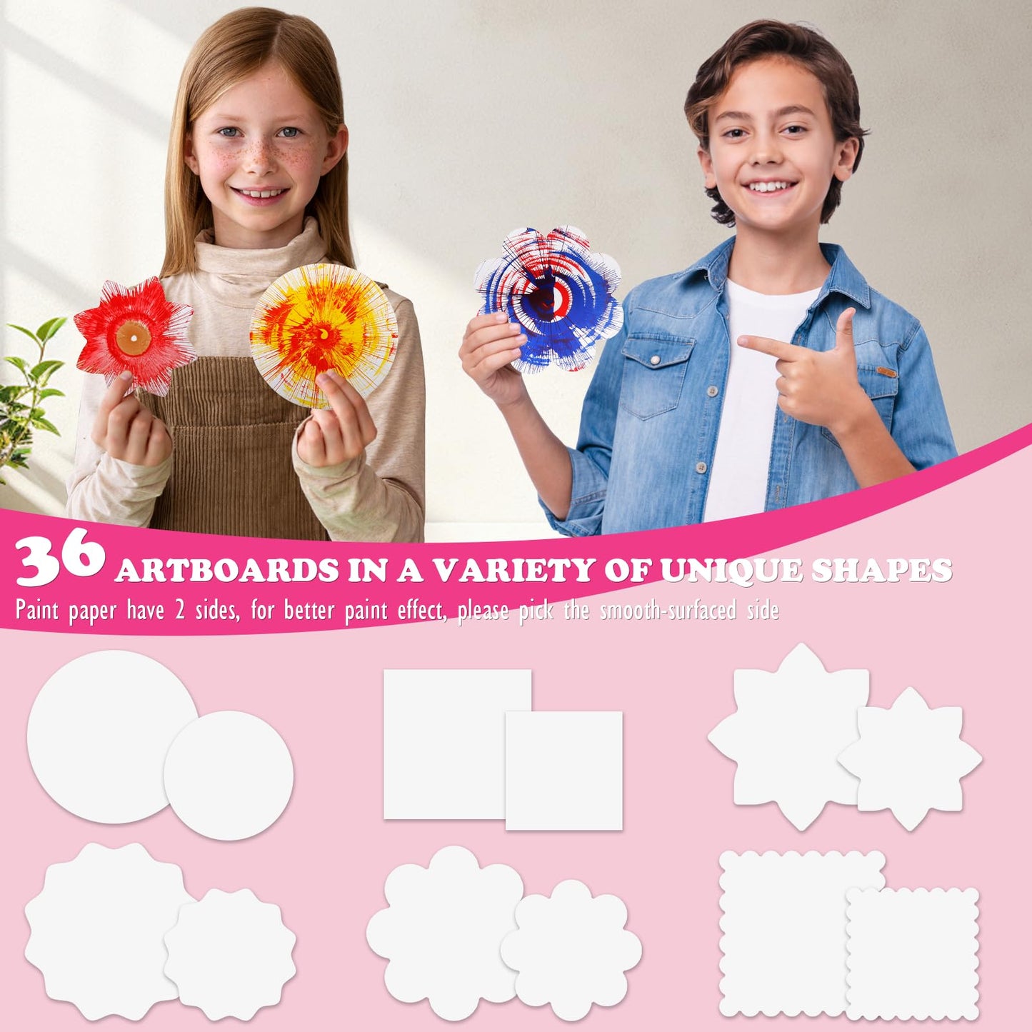 TingingYuli Paint Spin Art Machine Kit – Arts & Crafts for Kids Aged 4-8 & 6-9