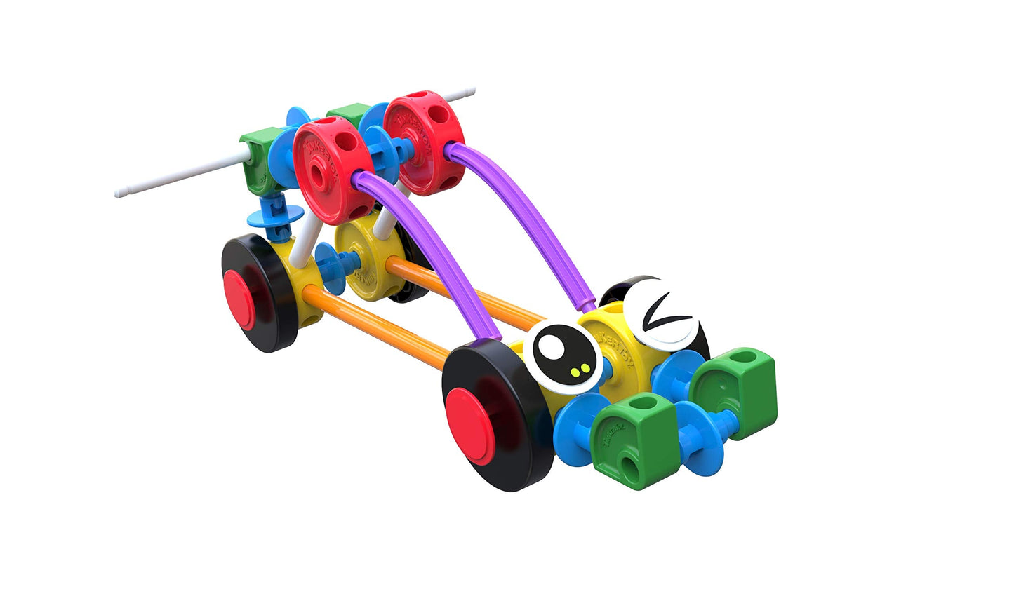 TINKERTOY On The Go Building Set – 65 Pieces for Ages 3+