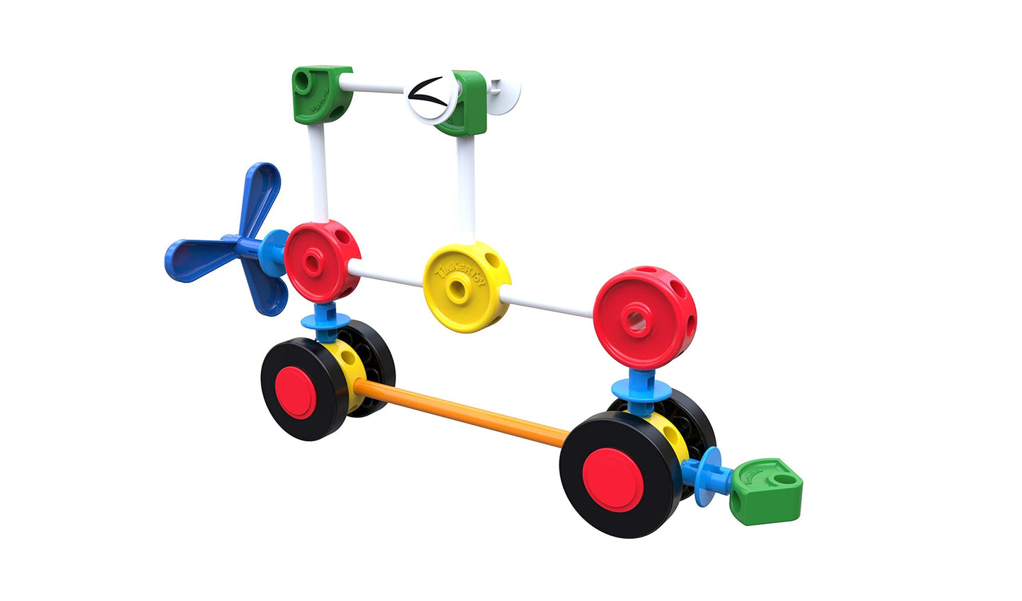 TINKERTOY On The Go Building Set – 65 Pieces for Ages 3+