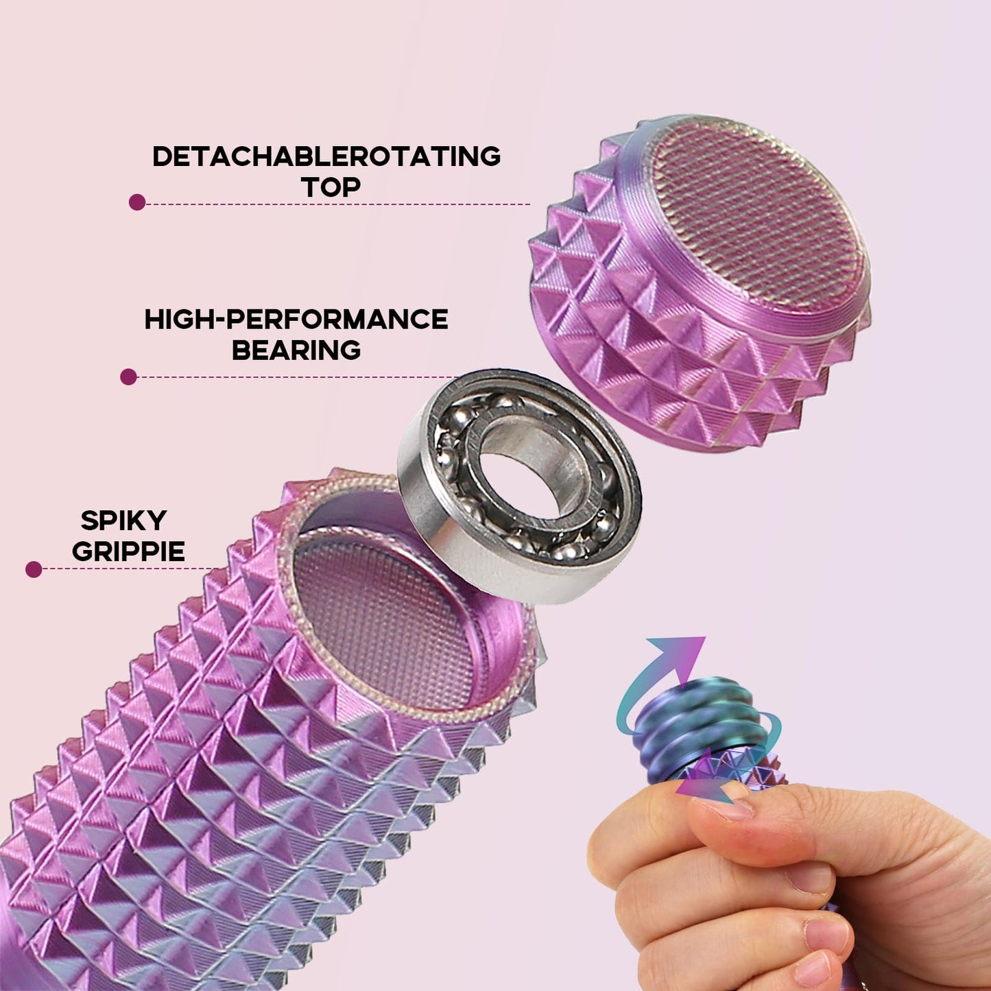 Tino hiahia Little Ouchies Pain Fidget – Portable Stress Relief Toys (2Pcs)