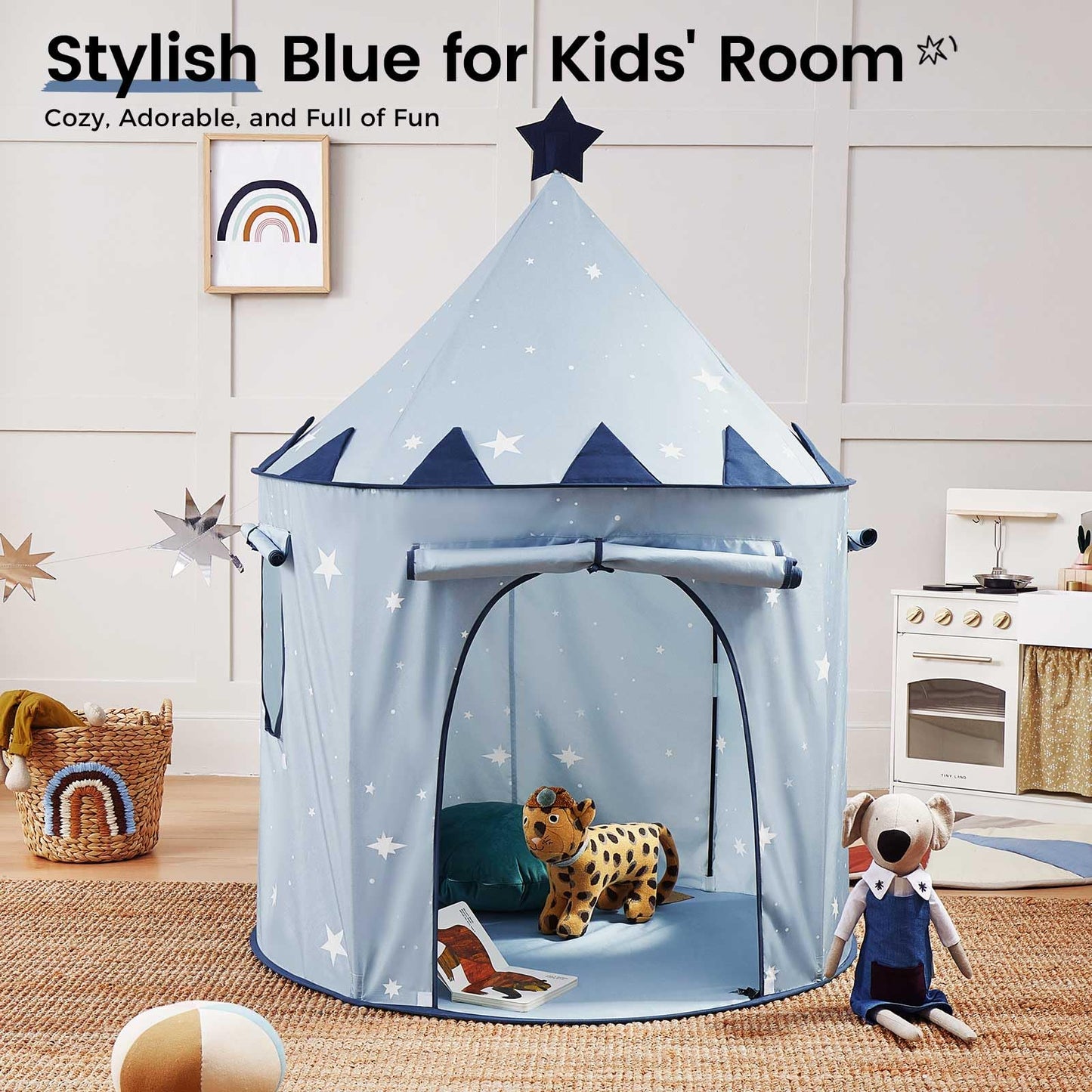 Tiny Land Kids Play Tent – Pop-Up Toddler Tent for Indoor Fun & Imagination