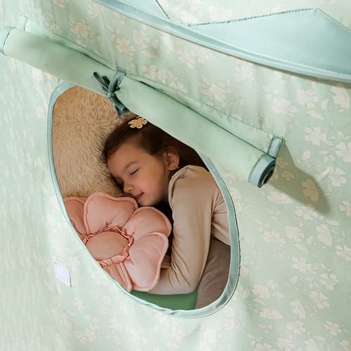 Tiny Land Kids Play Tent – Green Indoor Playhouse for Imaginative Play
