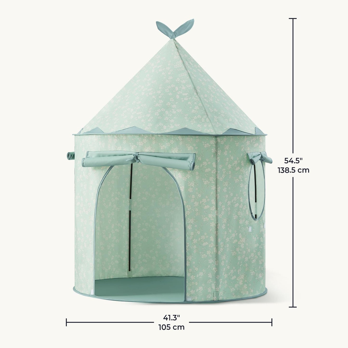 Tiny Land Kids Play Tent – Green Indoor Playhouse for Imaginative Play