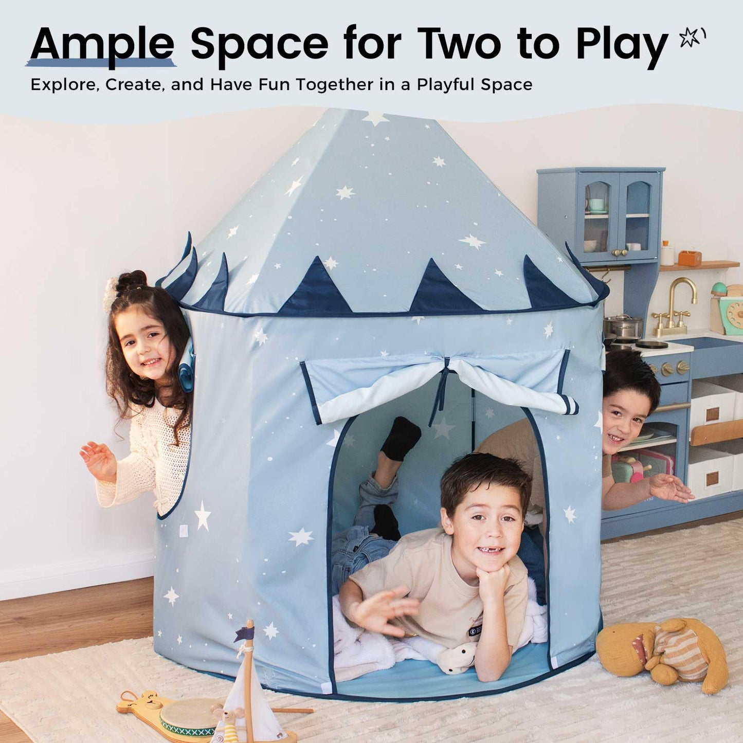 Tiny Land Kids Play Tent – Pop-Up Toddler Tent for Indoor Fun & Imagination