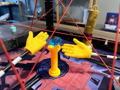 Tiny Laser Heist - Hilariously Awkward 3D Heist Game for 3-6 Players + Expansion