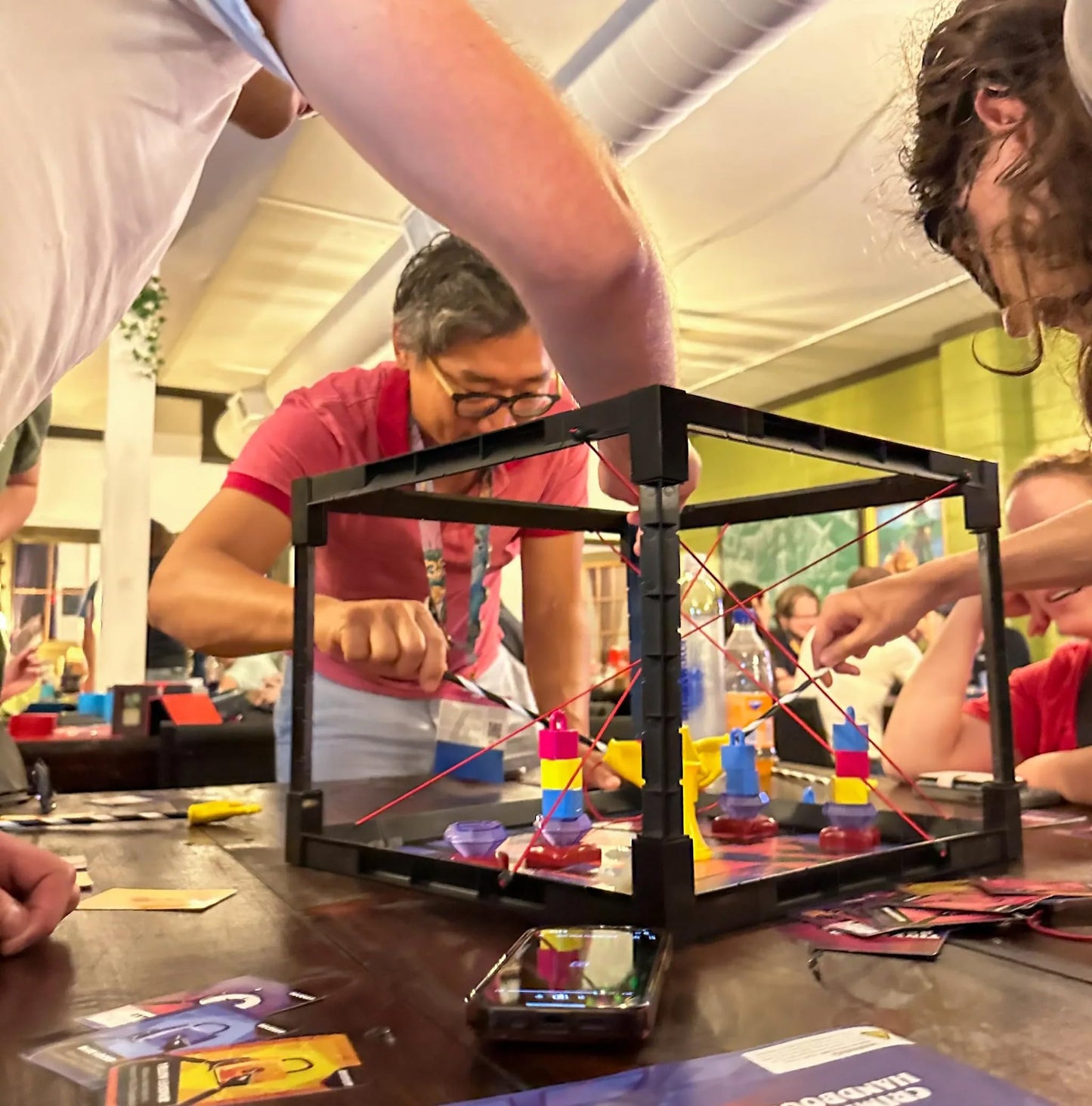 Tiny Laser Heist - Hilariously Awkward 3D Heist Game for 3-6 Players + Expansion