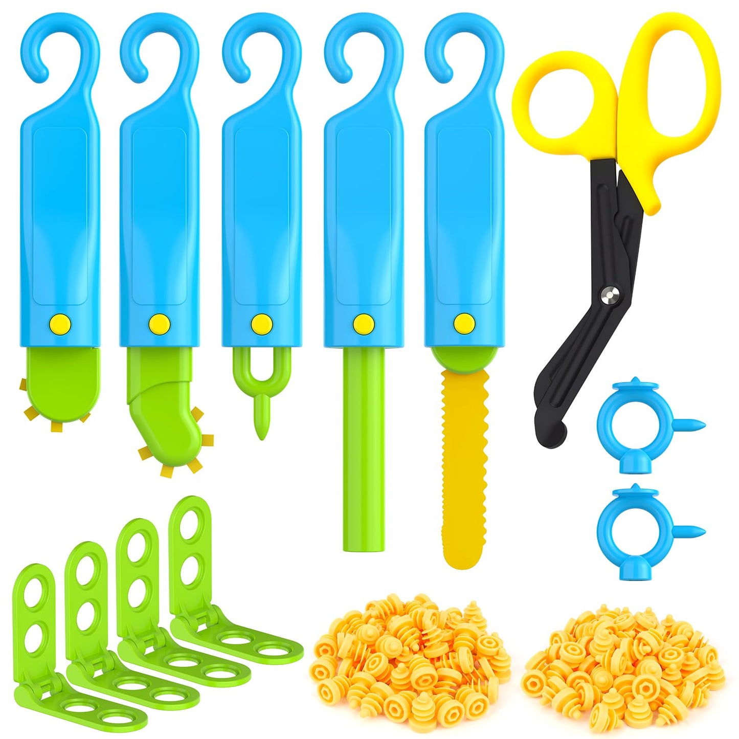 Tiocky Cardboard Construction Kit – 173-Piece STEM DIY Set for Kids